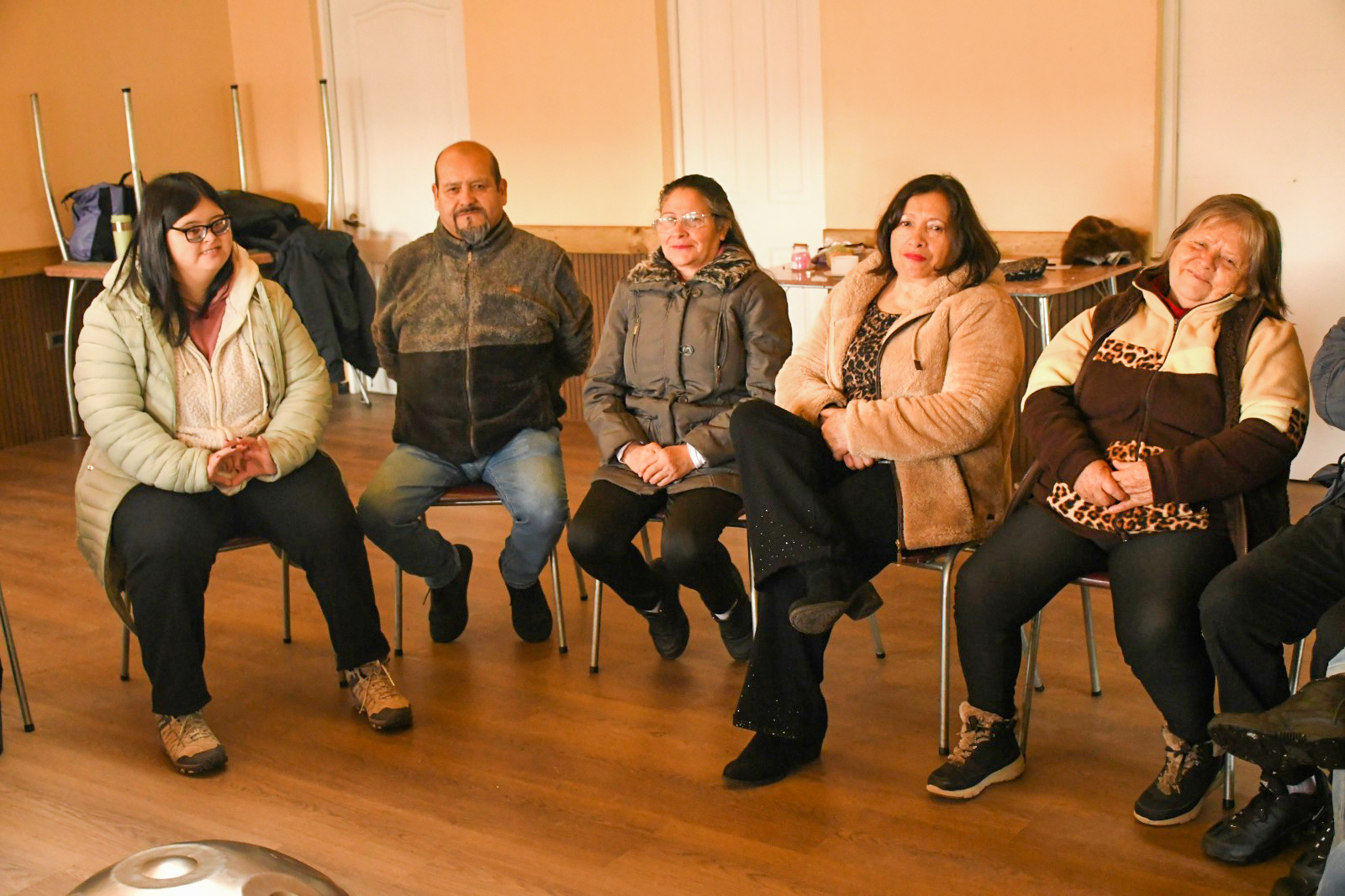 Grupo participando de Jornada Presente
